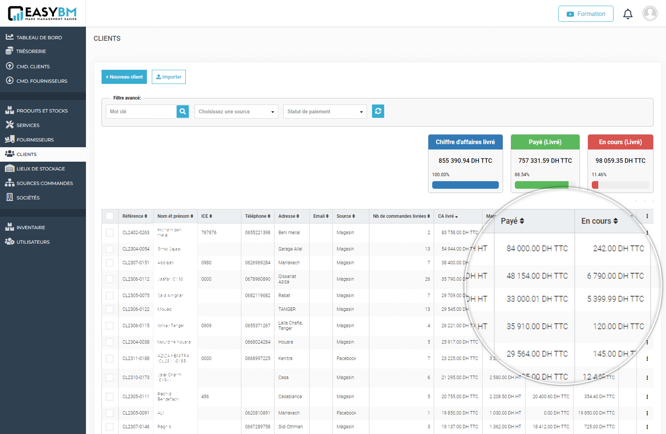 Logiciel de Facturation maroc, et Logiciel de Gestion Commerciale maroc